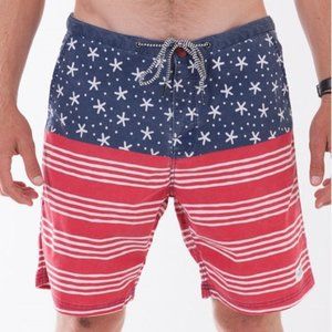 Katin American Flag Swim Trunks